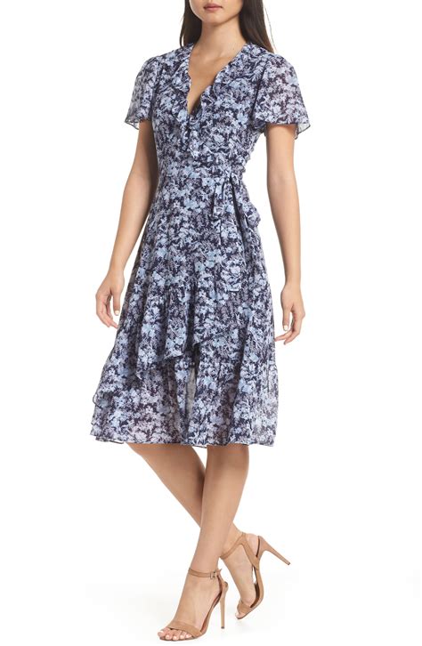 Michael michael kors ruffle wrap dress + FREE SHIPPING